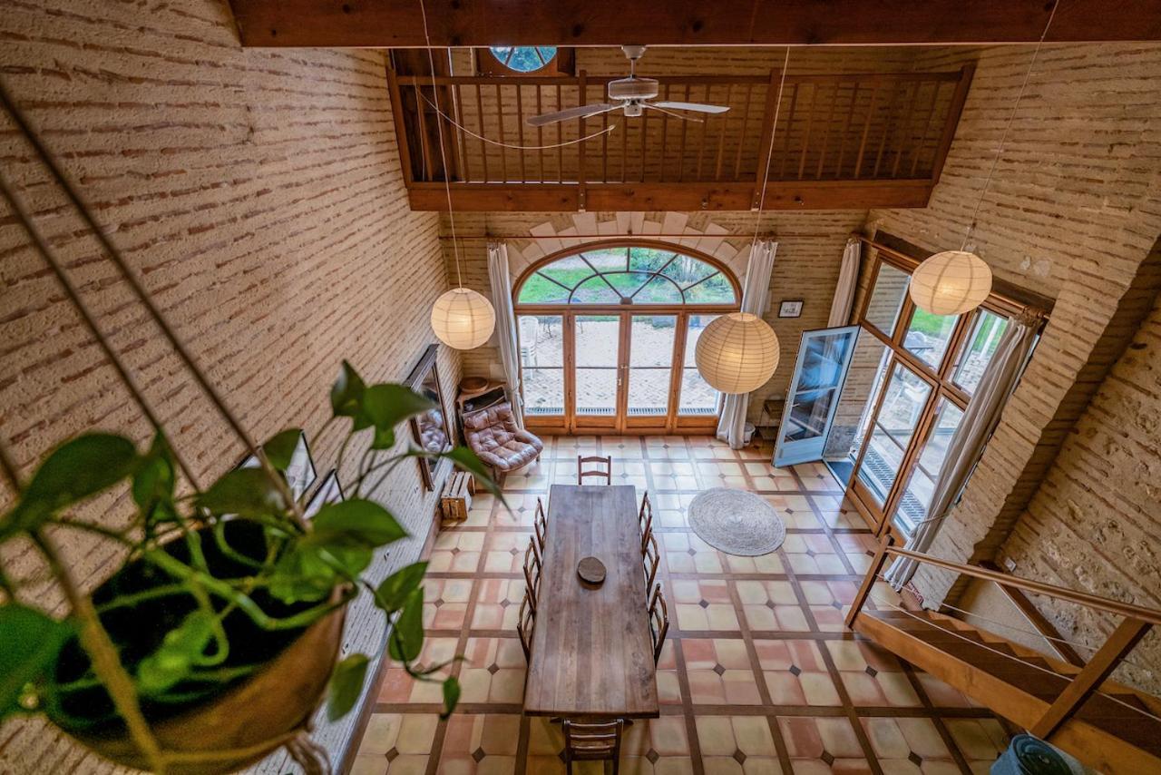 La Maison De L'Ecolieu Du Turc - Piscine Partagee Le Mas-dʼAgenais Exterior foto