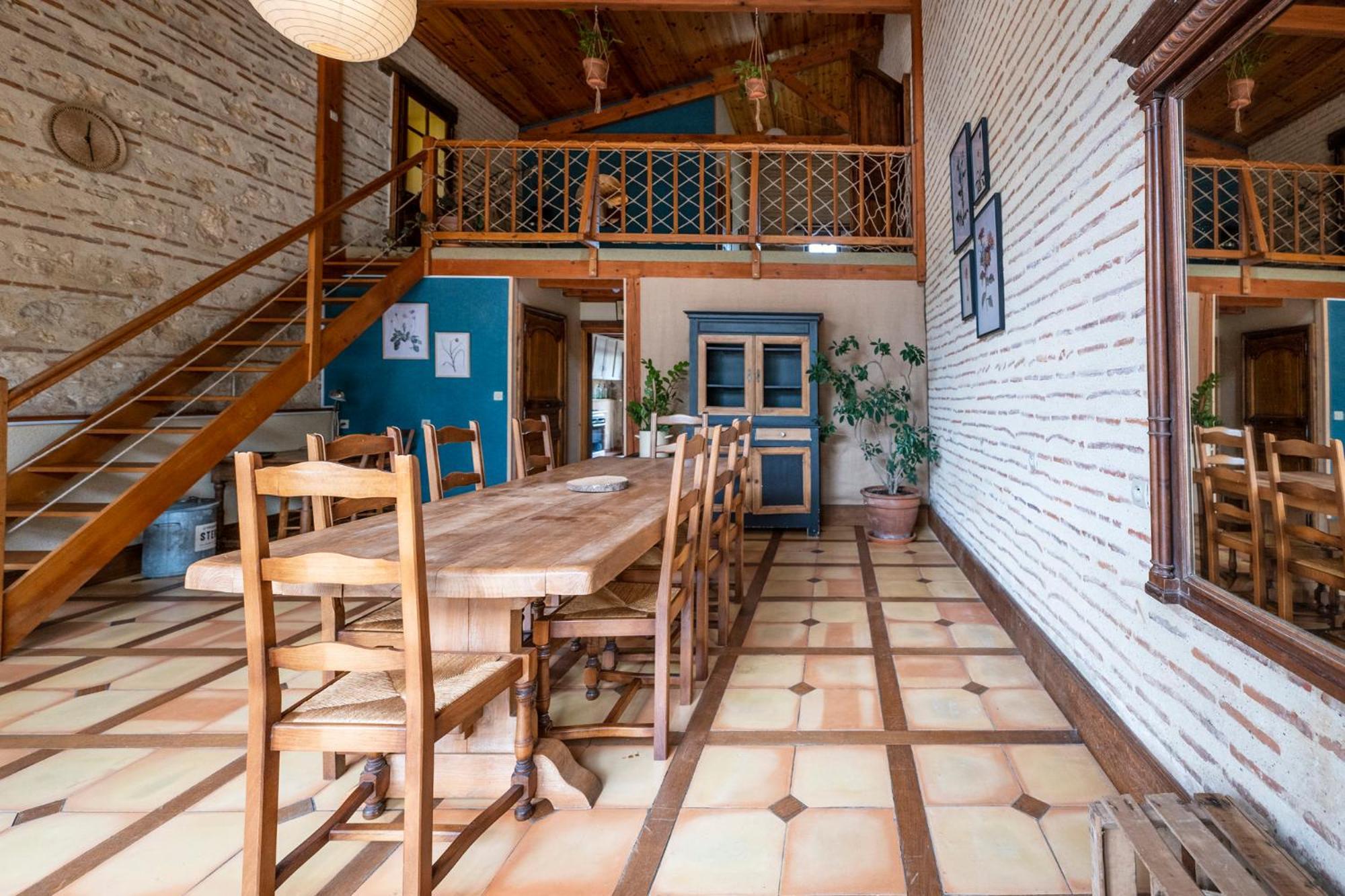La Maison De L'Ecolieu Du Turc - Piscine Partagee Le Mas-dʼAgenais Exterior foto