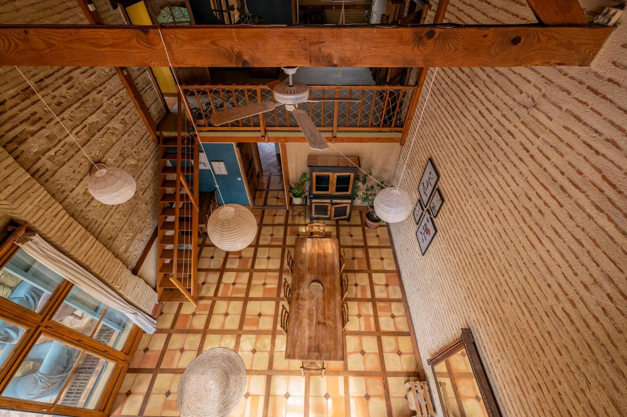 La Maison De L'Ecolieu Du Turc - Piscine Partagee Le Mas-dʼAgenais Exterior foto