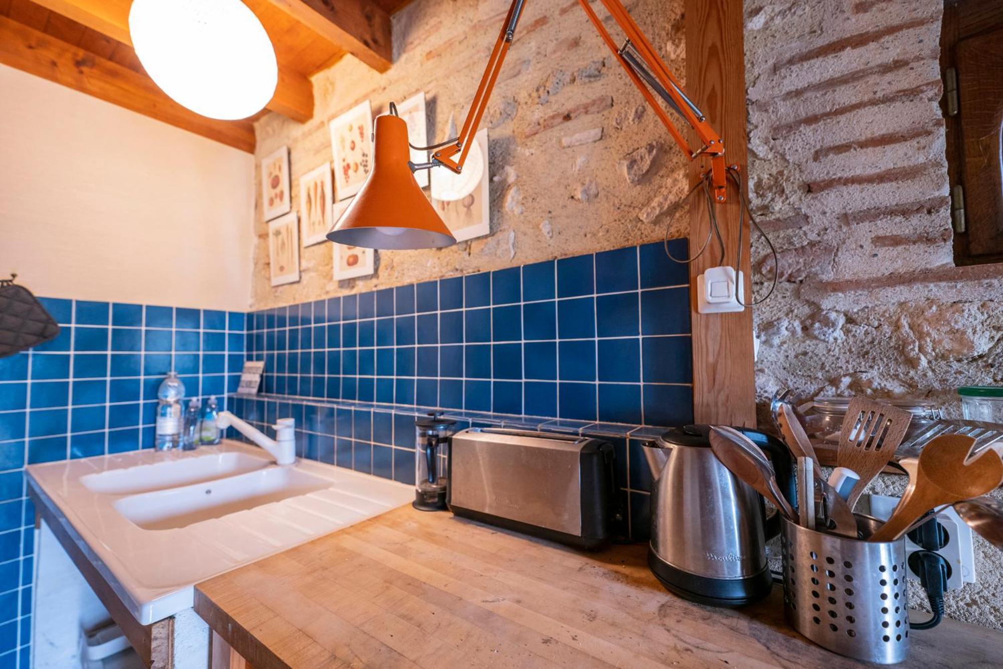 La Maison De L'Ecolieu Du Turc - Piscine Partagee Le Mas-dʼAgenais Exterior foto