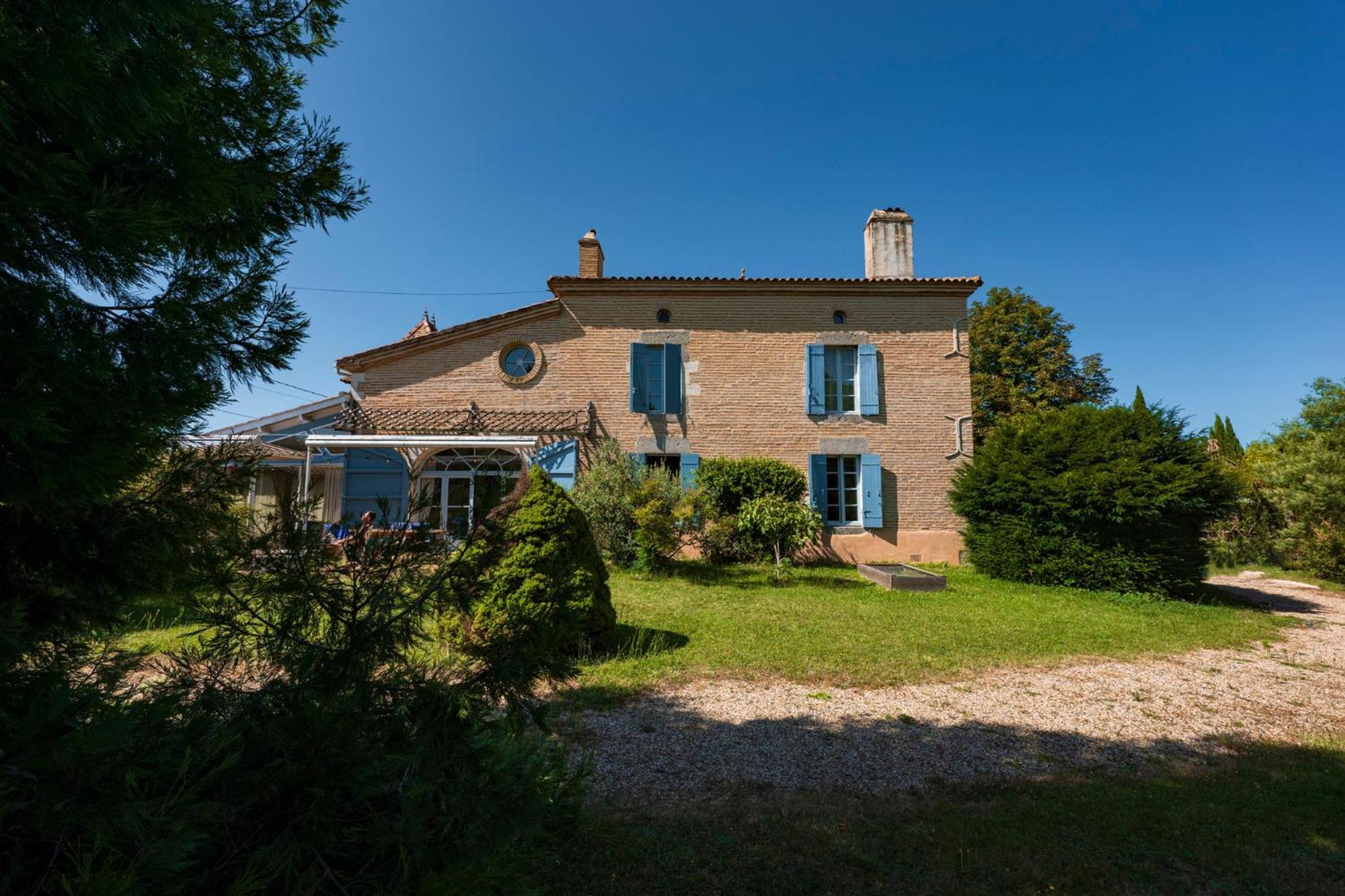 La Maison De L'Ecolieu Du Turc - Piscine Partagee Le Mas-dʼAgenais Exterior foto