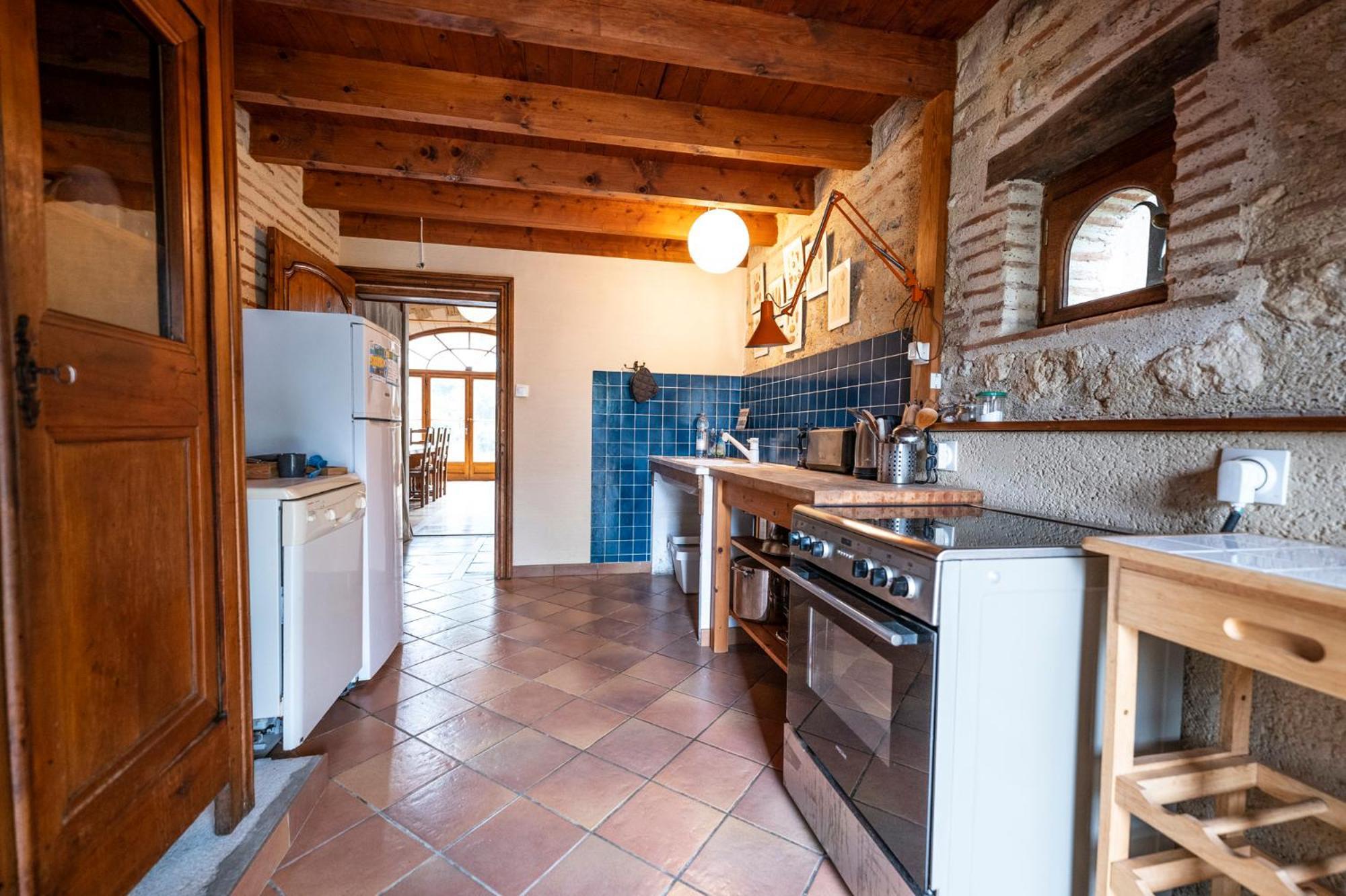 La Maison De L'Ecolieu Du Turc - Piscine Partagee Le Mas-dʼAgenais Exterior foto
